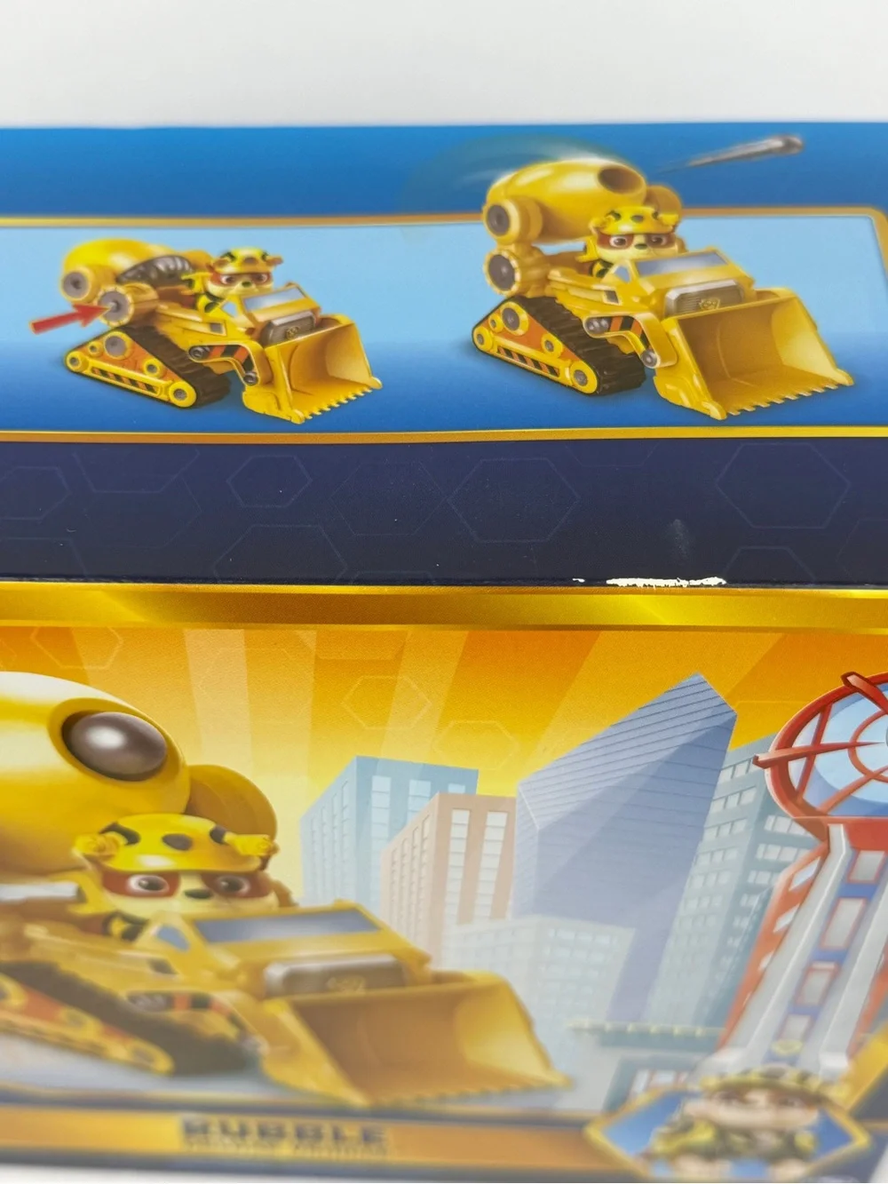 Paw Patrol Rubble's Deluxe Cement Mixer & Front loader. Hard to find. New